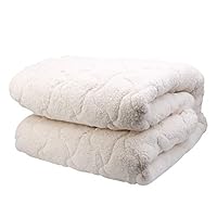 LANGYINH Electric Heated Throw Over Blanket - Extra Large,Machine Washable with Digital Remote Timer and 3-Speed Temperature Setting - Easy to Use