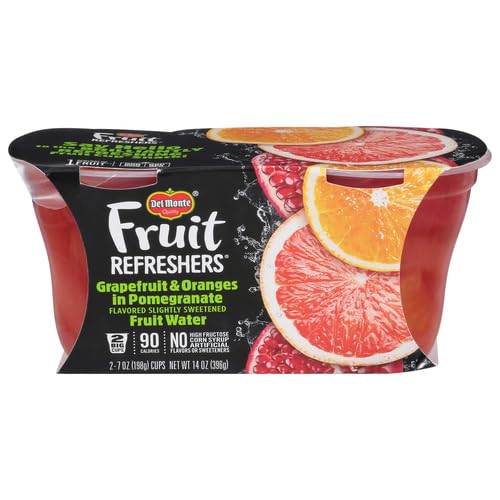 DEL MONTE FRUIT REFRESHERS GRAPEFRUIT AND ORANGES FRUIT...
