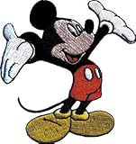 Walt Disney Mickey Mouse Tada Embroidered Iron On Licensed Applique Patch