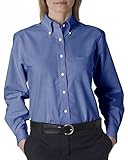 UltraClub? Ladies' Classic Wrinkle-Free Long-Sleeve Oxford