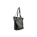 New Embassy Black Genuine Leather 3pc Large/Small/Cosmetic Purse Set With Crocodile Embossing