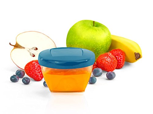 Babymoov Bowls, 4-Piece Storage Food Containers (4x4 oz)