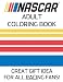 NASCAR Adult Coloring Book 1948499436 Book Cover