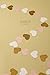Ling's moment 9 Feet Glitter Paper Heart Garland, Heart-Shaped Hanging Banner Decorations for Bridal Shower, Party Wedding, Baby Shower, Party, Valentines, Engagement(Gold Glitter+Pink+White)
