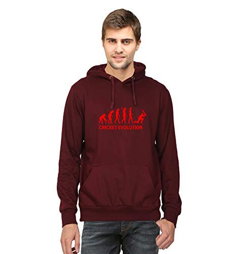 thick cotton hoodie mens