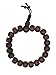Mandala Crafts Yoga Meditation Wood Bodhi Seeds Prayer Beads Wrist Mala Stretch Bracelet (Bodhi Seeds)