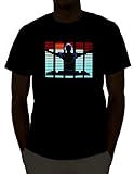 Emazing Lights DJ Sound Activated Light Up Rave Shirt