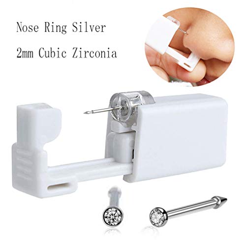 How To Use A Nose Piercing Kit Pro Steel Ear Nose Navel Body Piercing