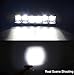 AUDEW LED Light Bars Driving Light Combo Beams 2PCS 18W 1400LM IP68 4 x 4 Off Road Jeep Polaris Razor, ATV, SUV, UTV, Car Truck