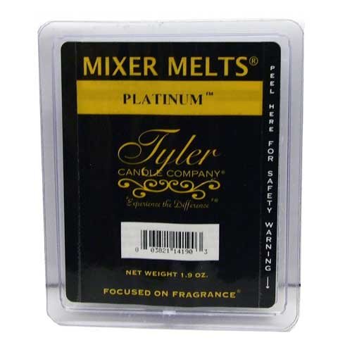 1 X PLATINUM Fragrance Scented Wax Mixer Melts by Tyler Candles