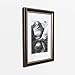 11x14 Picture Frame Antique Brown - Matted to 8x10, Frames by EcoHome