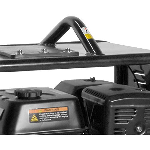 Güde Rüttelplatte GRP 260 (4-Takt-Motor, 389 cm³ Hubraum, 8,2/11 (kW/PS), 22 m/min Laufgeschwindigkeit, 38 kN max. Verdichtungsdruck, 90 cm Verdichtungstiefe, inkl. Polyurethanmatte und Fahrwerk) – Bild 6