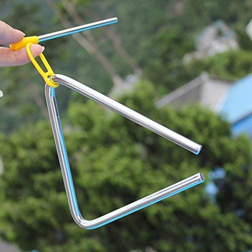 Xeminor 1X Musical Triangle Beater Percussion Metal Instrument Music School Toy Children Gift Comfortable and Environmentally