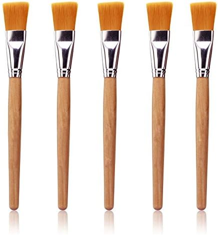 Boxing Day Facial mask brush,Professional Facial Skin Care Mud Soft Masks Brushes Tools Cosmetic Make-up Foundation Brush with Wooden Handle