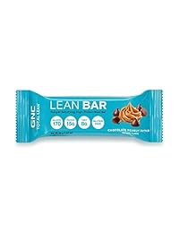 GNC Total Lean Lean Bar - Mantequilla de cacahuete de chocolate - Paquete doble