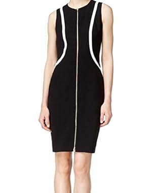 Womens Ponte Colorblock Wear to Work Dress!