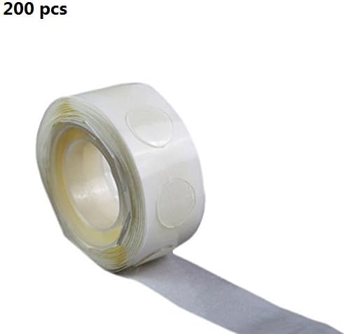 200 pcs (1 Rolls) Balloon Glue Double Sided Dots of Glue Craft Adhesive Point Tape Non-liquid Glue Double sided Adhesive Tape Dots of Glue Stickers Adhesive Tape