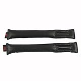 Hermitshell Set of 2 Car Vehicle Hand Brake Seat Gap Filler Pad (Black)