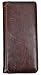 Leamekor Men's Vintage Genuine Leather Long Wallets Bifold Wallet For Men