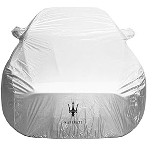 Autohoezen Compatibel Met Maserati Ghibli Levante Quattroporte Shamal Car Cover Ingebouwde Katoen 100% Waterdicht…