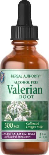Herbal Authority Valerian Root Liquid Extract-1 fl oz Liquid