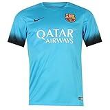 Nike Boys Barcelona Stadium Jersey [LT CURRENT BLUE]