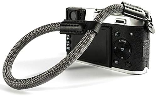 MonthSir Camera Wrist Strap, Hand Strap Compatible for Sony A6400 A6000 A6300 A6500 RXIR II RX10 IV X100F X-T30 X-T3 X-T20 X-T2 X100S E-M10 Mark II III M5 Nikon Canon Camera Climbing Rope (Gray)
