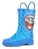 Paw Patrol Boys Blue Rain Boots - Size 12 Little Kid