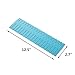 Flytianmy 40Pcs Drawer Dividers, Adjustable Drawer Organizer for Socks, Underwear, Makeup, Can Help Tidy Kitchen, Bedroom, Dresser Blue