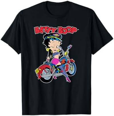 Amazon.com: Betty Boop Motorcycle Club T-Shirt : Clothing, Shoes