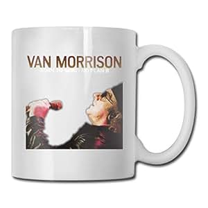 Amazon.com: Van Morrison - Taza de cerámica brillante con ...
