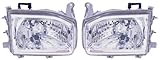 99-04 Nissan Pathfinder Headlights Headlamps Head Lights Lamps Pair Set