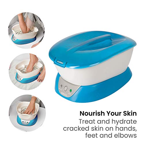 HoMedics ParaSpa Paraffin Wax Bath Wax Warmer Bonus 3 lb Paraffin
