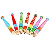 Silvercell Kid Wooden Flute Whistle Musical Instrument Early EducationToy