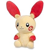 Pok&eacute;mon Center: Plusle Sitting Cuties Plush, 6 Inch