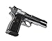 Pachmayr 63271 Renegade Wood Laminate Pistol Grips, Browning Hi Power, Charcoal, Checkered