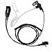 Coodio Professional Surveillance Earpiece Security Headset Bodyguard FBI [Covert Acoustic Tube] Mic Microphone For Vertex Standard EVX-531, VX-241 2 Way Radio