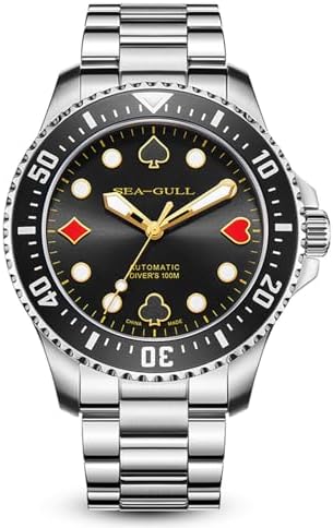 Amazon.com: Zodiac ZO9906 SEA Dragon Automatic Silver Black