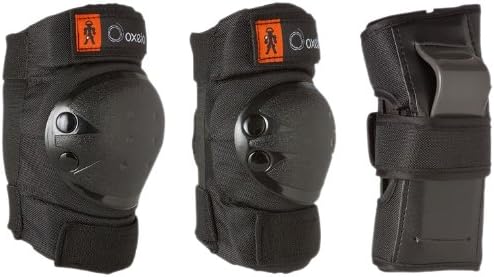 Kids Inline Roller Blades Inline Skates Pads in Three Sizes S (XS, XXS Protector Set Black 6 Pcs Arm/Leg/Elbow Pads