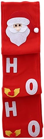 JOYfree Paper Towel Hanging Bags Santa Claus Towel Sets Covers Christmas Holiday Party Toilet Paper Holders Paper Towel Bags Home Decor Napkin Holder