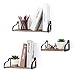 NEX Wall-Mounted Floating Shelves, Set of 3 Rustic Wood Wall Shelves for Living Room, Bedroom, Bathroom