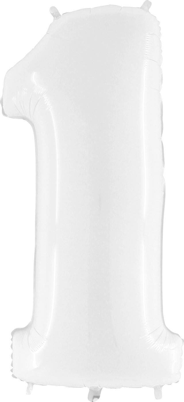 Grabo 931WWH-P Number 1 Shiny White Superloon Single Pack, Length-40 Inch, Colour, One Size