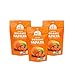 Mavuno Harvest Papaya Dried Fruit Snacks | Organic Dried Papaya Slices | Gluten Free Healthy Snacks for Kids and Adults | No Sugar Added, Vegan, Non GMO, Direct Trade | 2 Ounce, Pack of 3