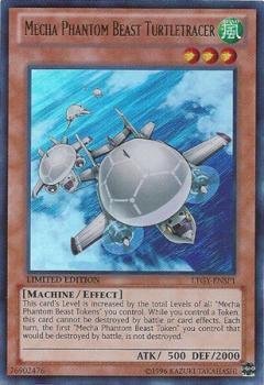 Yu-Gi-Oh! - Mecha Phantom Beast Turtletracer (LTGY-ENSP1) - Sneak Preview Series 5 - Limited Edition - Ultra Rare