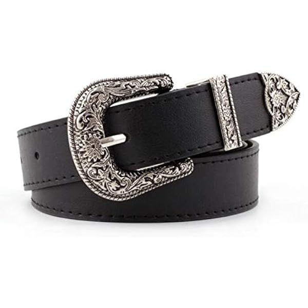 Axesoria Genuine Leather belt with Western Copper Finished  display picture 3