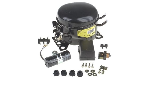 MOTOR COMPRESOR FRIGORIFICO 1/8HP DANFOSS SECOP TL4G R134A ...