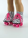 Rockin' Zebra Roller Skates for 18