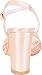Cambridge Select Women's Open Toe Crystal Rhinestone Chunky Block High Heel Dress Sandal,10 B(M) US,Champagne Glitter