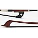 VingoBow 3/4 Size GERMAN UPRIGHT DOUBLE Bass Bow! BLACK Natural Mongolia Horsehair Art No.300BGB.43
