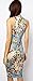 Summer Floral Printed Sleeveless Slim Fit Midi Sheath Tank Sun Dress L